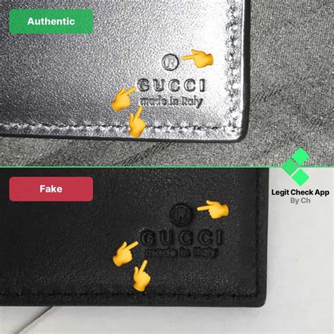 gucci mens wallet fake|How To Authenticate A Gucci Bag In 5 Steps .